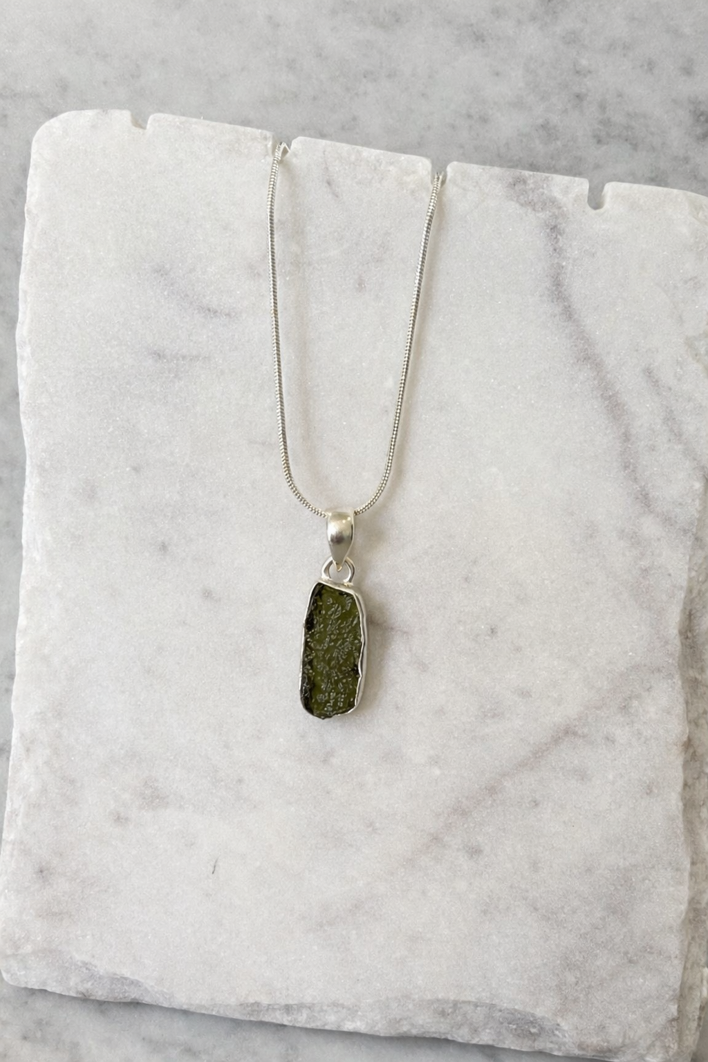 Moldavite Pendant