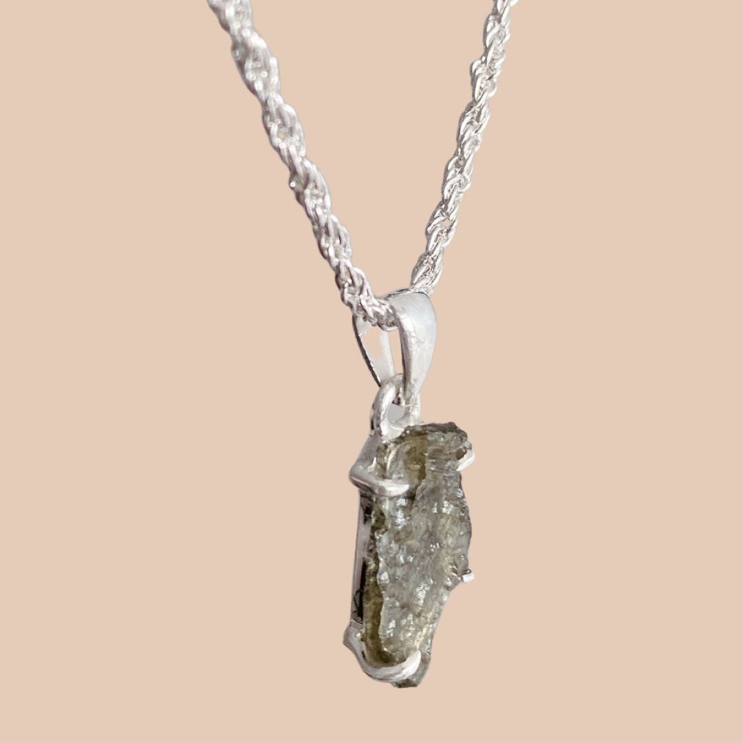Moldavite Pendant