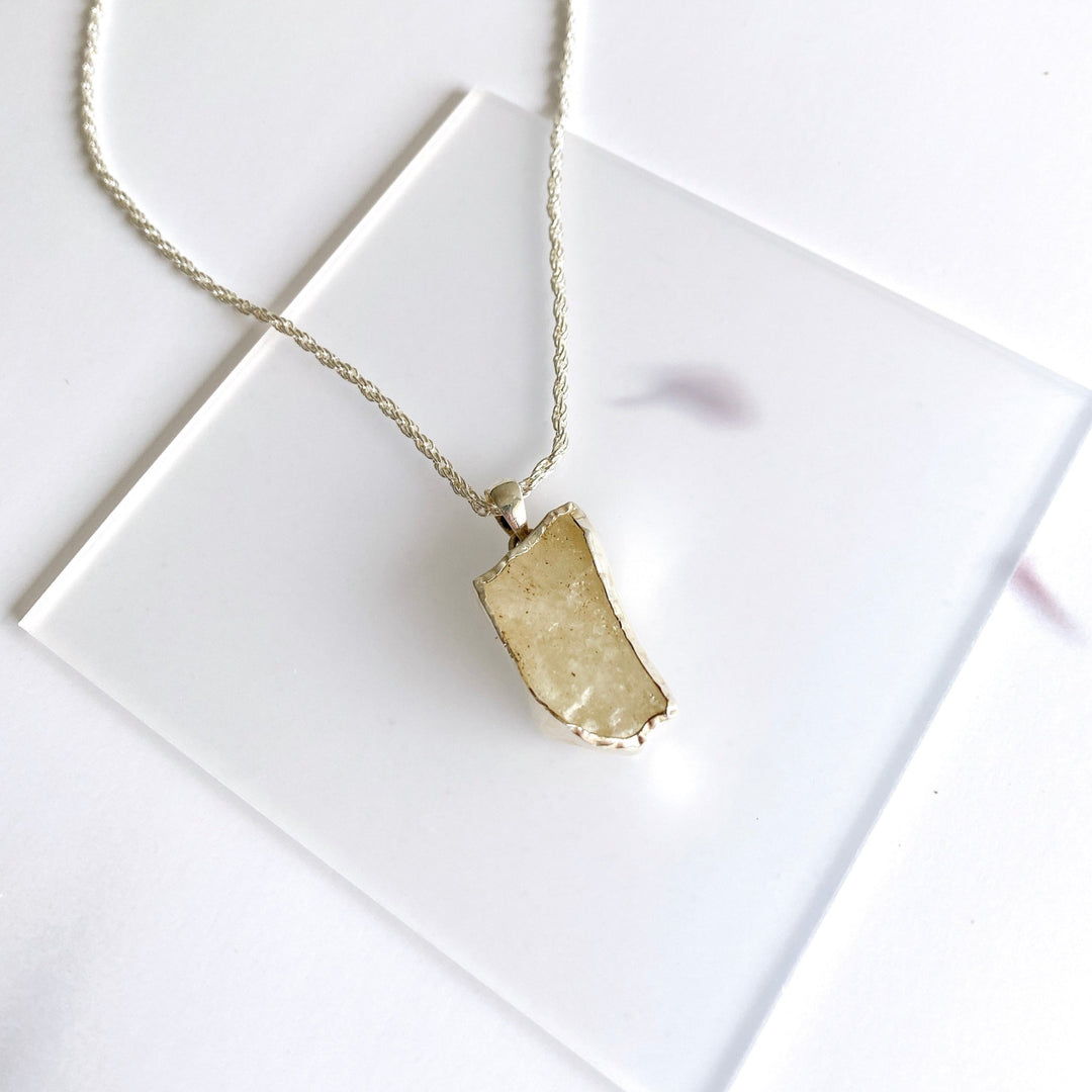 Libyan Desert Glass Pendant