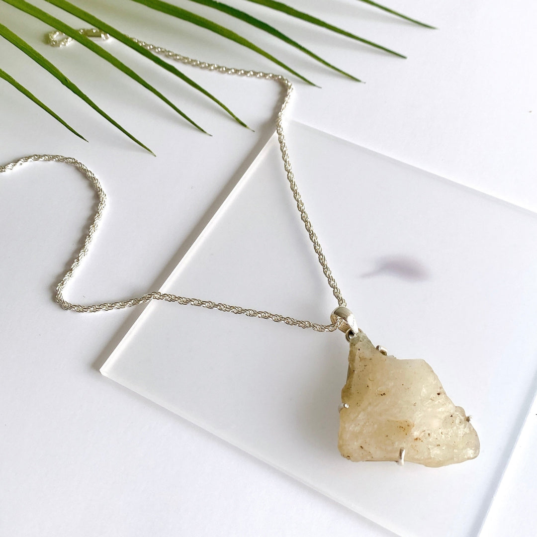 Libyan Desert Glass Pendant