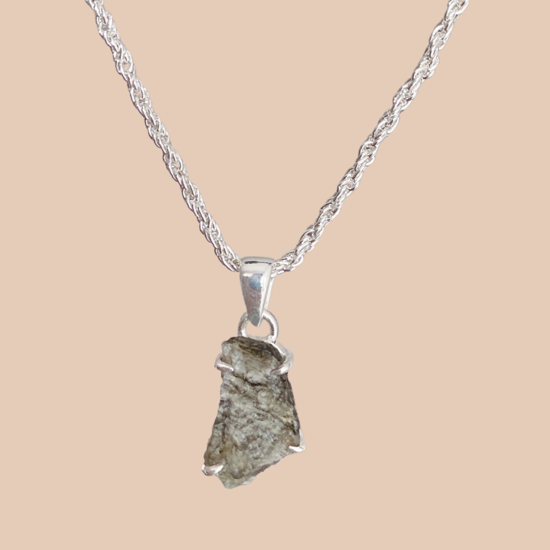 Moldavite Pendant