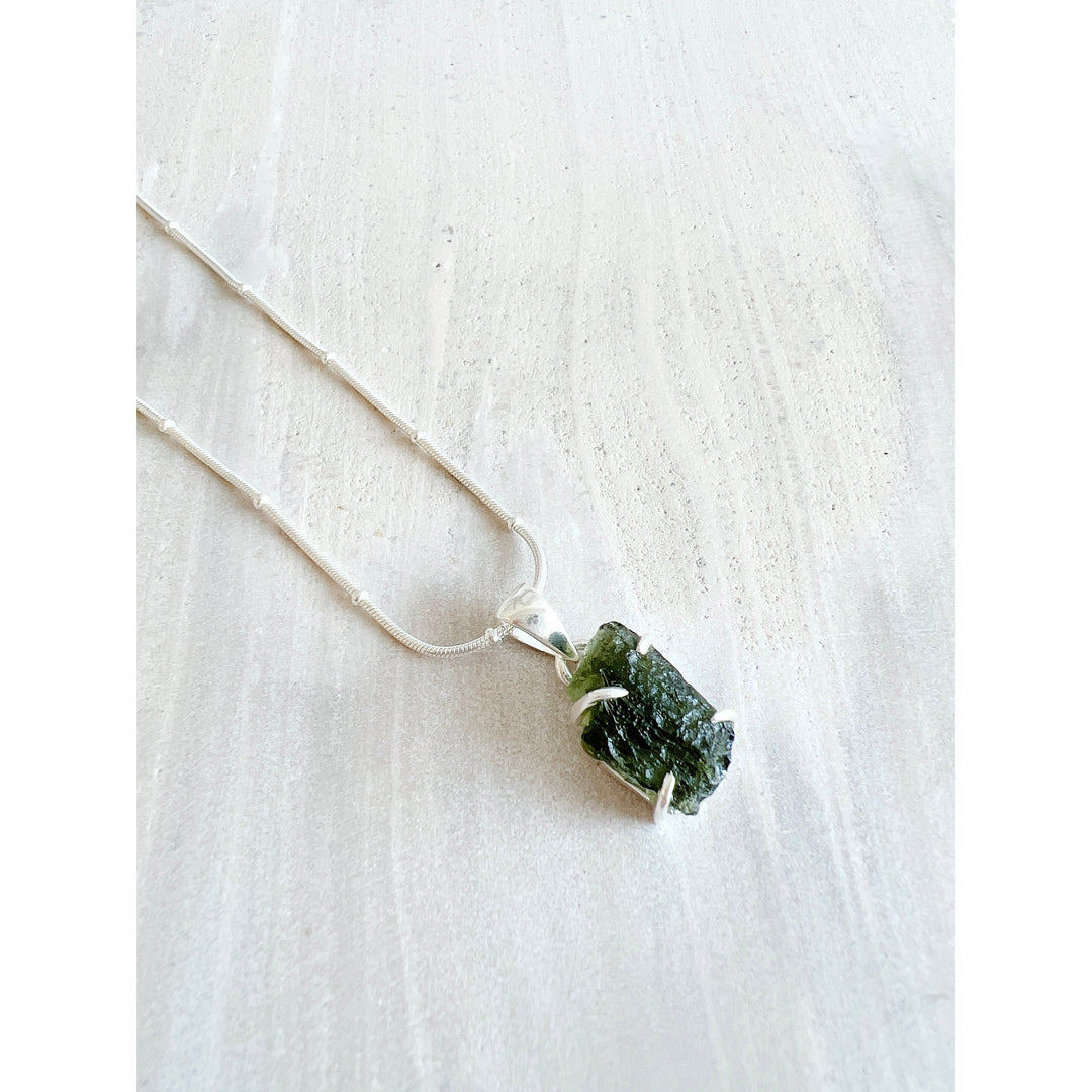 Moldavite Pendant