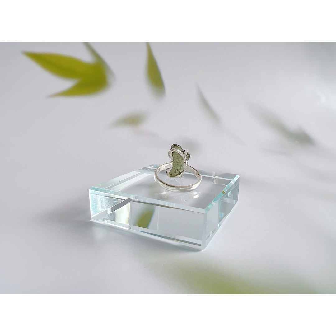 Moldavite Ring